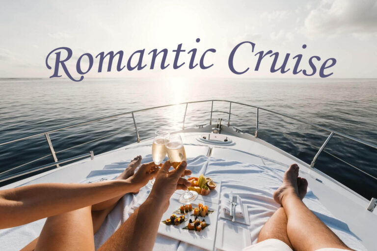 Romantic boat cruise in Lisbon